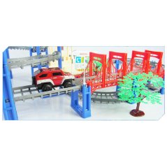 Gdeal New Channel Electric Railcar Series Environmental Protection Elevator Vehicle Rised Upstairs Railcar Toy