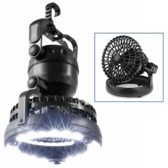 Gdeal 2-In-1 Camping LED Light Ceiling Fan with Hook