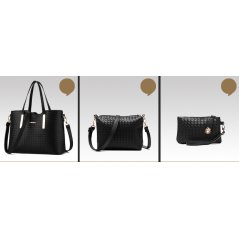 Gdeal Europe Style PU Leather Handbag 3 in 1 set (RYL-189)