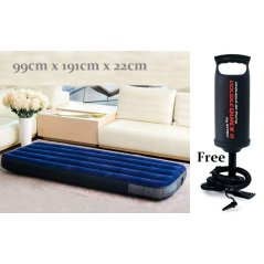 Gdeal GTE Big Air Bed Single Airbed (99cm x 191cm) - Free Hi-Output Air Pump