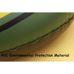 Gdeal Portable Inflatable Boat Double Thicken Water Sport Boat 2 Person PVC Boat Rowing Boat Fishing Ship