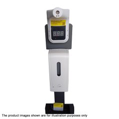 Ipohonline IR-K3 Thermometer Forehead + SD-10 Automatic Hand Sanitizer + Dispenser Stand