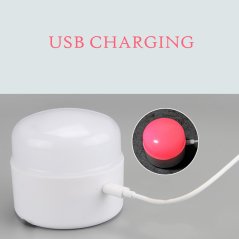 Gdeal GTE USB Charging Portable Night Light Camping Travel Bright Lamp With Hooks Lampu لمڤو