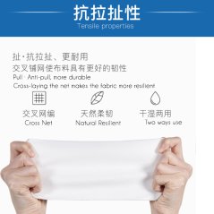Gdeal 100pcs Multifunction Cosmetic Special Cotton Tissues Soft And Comfortable Poetic Silk Skin Care Tissue Disposable Face Towel Tuala Muka