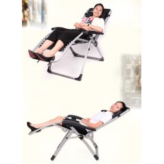 Gdeal GTE Folding Chair Office Portable Balcony Elderly Couch Leisure Beach Chair Attendant Chair Outdoor Lazy Nap Lunch Chair