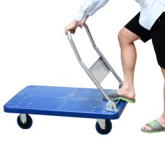Gdeal 500kg Industrial Warehouse Heavy Duty Platform Trolley Truck Foldable Cart