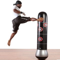 Gdeal Training Fitness Boxing Punching Bag Inflatable Free-Stand Tumbler Pressure Relief Bounce Back Sandbag With Air Pump