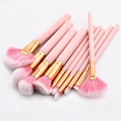 Gdeal 10pcs High Quality Professional Makeup Brush Beauty Tools Set Pink (CM-2888)