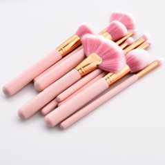 Gdeal 10pcs High Quality Professional Makeup Brush Beauty Tools Set Pink (CM-2888)