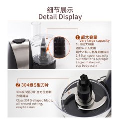 Gdeal Garlic Machine Electric Household Cooking Mixer High Power