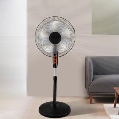 Gdeal 16 Inch Floor Standing Electric Fan Three Level Wind Speed Adjustable Height
