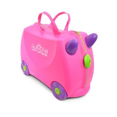 Trunki Kids Ride-On Luggage Suitcase (Trixie Pink)