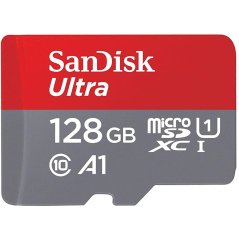 SanDisk ULTRA A1 Class 10 Micro SD Memory Card 128GB 100MB/S
