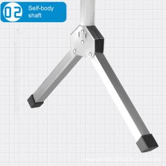 Gdeal GTE 1.6m Folding Drying Racks Single Pole Stainless Steel Floor Clothes Drying Hanger