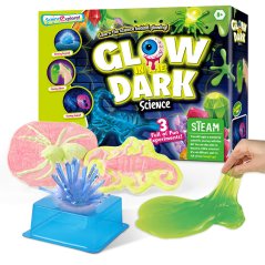 Gdeal Children Science Experiment Set Luminous Slime Crystal Growth Plaster Doll DIY Educational Toy