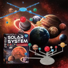 Gdeal Solar System Space Early Education Model DIY Handmade Painted Coloring Children Educational Toys