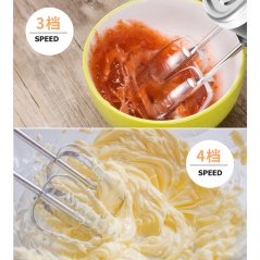 Gdeal Kitchen Hand Mixer Egg Beater Whisker Household Baking Tools