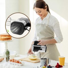 Gdeal Kitchen Hand Mixer Egg Beater Whisker Household Baking Tools