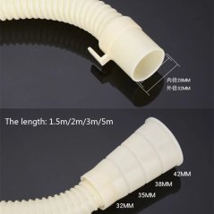 Hometech2u Universal Washing Machine Outlet Drain Hose Outlet Pipe paip mesim basuh 1M 1.5M 2M 3M 5M