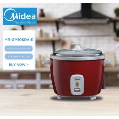 MIDEA 1.0L 1.8L Conventional Rice Cooker MR-GM10SDA-R (Blue - Red)
