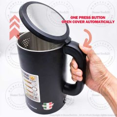 Hometech2u Faber FCK DW2200 Kettle 1.7L Stainless Steel Double Wall Conceal Heating Element(Sirim)