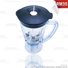 Hometech2u UNBREAKABLE BLENDER JUG FOR PANASONIC MX-GM1011H, MX-800S, MX-801S, MX-900M, MX-337