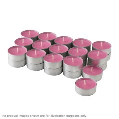IKEA SINNLIG Scented Tealight Bright Pink Cherries 38mm Candles 30 Pcs