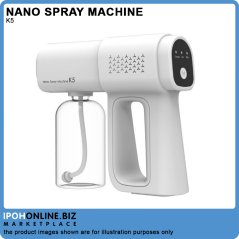 Ipohonline K5 Nano Spray Machine 380ML Rechargeable Battery Sanitizer Atomizer