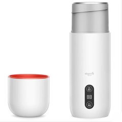 Jomz [IX] Xiaomi Mijia DEERMA Portable Electric Kettle Thermos Bottle Cup 350ML DEM-DR035
