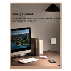 أكارا مفتاح جداري ذكي موديل E1 يتم التحكم به عن بعد بتقنية Zigbee 3.0