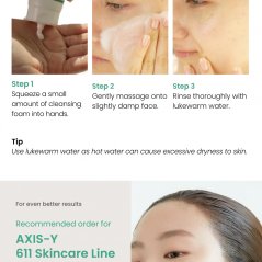 Terrcarebeautyshop AXIS-Y Sunday Morning Refreshing Cleansing Foam 120ml