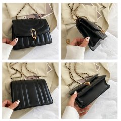 Gdeal Spring Retro Chain Women's Bag Versatile Texture One Shoulder Crossbody Underarm