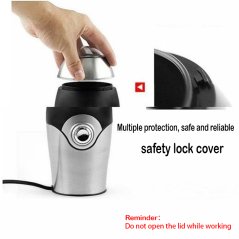Gdeal Electric Bean Grinder Coffee Bean Grinder Household Small Multi Function Grinder Ultrafine