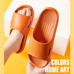 Gdeal New Home Women And Men Summer Nonslip Wear Resistant Household And Bathroom Slippers