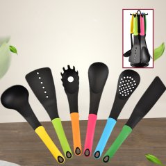 Gdeal GTE Kitchen Nylon Cooking Utensils 6 Pcs Non Stick Cooking Spatula Kitchenware Tools