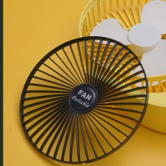 Gdeal Desktop Mini Fan Portable USB Circulating Fan Home Dormitory Windy Electric Table Fan