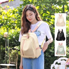 Gdeal Women Oxford Cloth Backpack Large Capacity Backpack Waterproof Lightweight Travel Bag