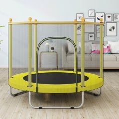 Gdeal Recreational Home Adult Children Indoor Outdoor Trampoline Jumping Exercise With Guard Net