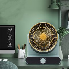 Gdeal Household Portable Air Circulation Fan Electric Turbocharged Office Student Desktop Fan