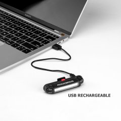 جدال ضوء LED لركوب الدراجة الجبلية في الهواء الطلق قابل لإعادة الشحن