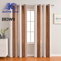 GTE Living Room Curtains Sunscreen UV Protection High Precision Full Shading