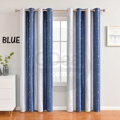 GTE Living Room Curtains Sunscreen UV Protection High Precision Full Shading