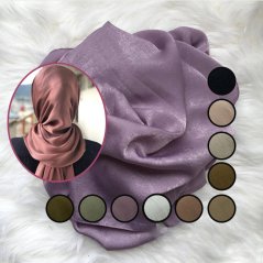 Gdeal Satin Silk Turban Shawl Turban Scarf Women Scarf Headwear Muslim Minimalist Fashion