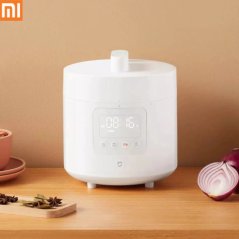 شاومي قدر طهي ميجيا بضغط كهربائي ذكي لطبخ الأرز وبتطبيق تحكم 2.5 لتر