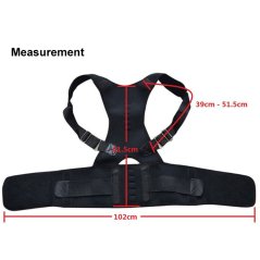 Gdeal Real Doctors Posture Support Brace Reduce Back Pain Correction Positions Belt - 4 Size Available