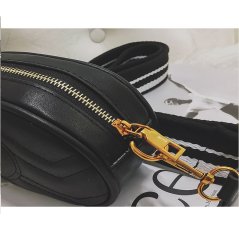 Gdeal Oval Korean Fashion Shoulder Bag Multi-purpose Chest Pocket Spiraea Love Ribbon Sling Bag (RYL-225)