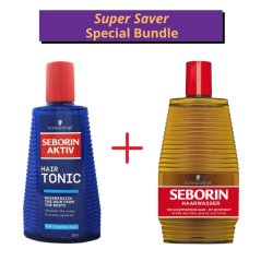 Schwarzkopf Seborin Aktiv Hair Tonic (300ml) + Anti-Dandruff (400ml)