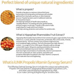 Iunik Propolis Vitamin Synergy Serum 50 ml, Brown