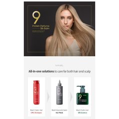 ماسيل 9 بلسم بروتين الحرير العطري كلاسيك / سويت لاف 180 مل