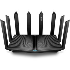 TP-LINK Archer AXE95 AXE7800 Tri-Band Wi-Fi 6E Router Black